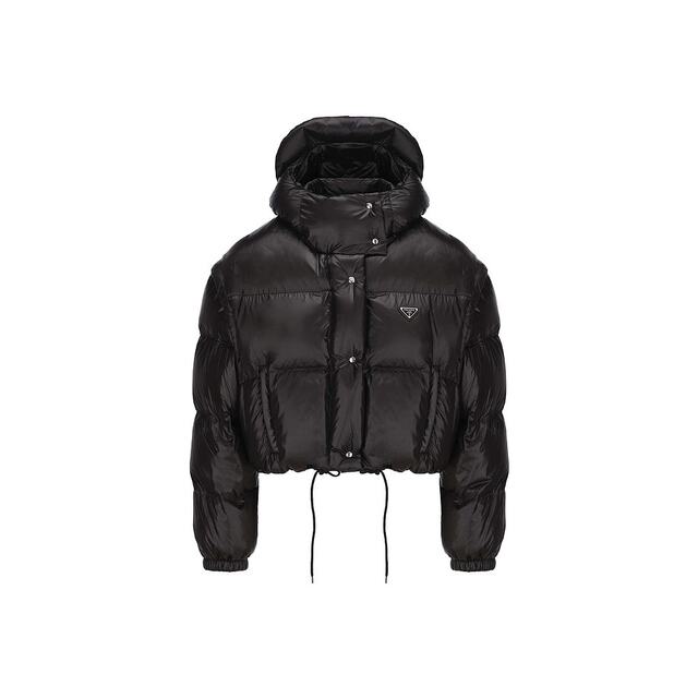 Hong Kong Direct Mail Prada Re-Nylon Two-sided Short Down Jacket 29197311A9S212 High-end Streaming

