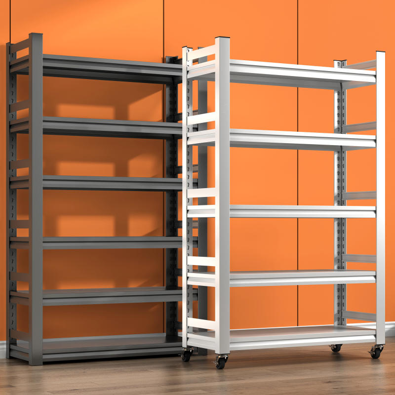 仓储货架置物架多层落地家用阳台储物架超市收纳存放可移动铁架子