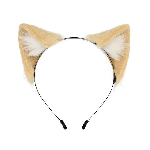Simulated animal ear headdress, cat ear headband, female handmade cosplay cat girl cartoon show live broadcast, internet celebrity props and accessories
