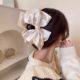 Princess headdress black bow hair clip back head clip female shark clip hair card large hair clip clip clip