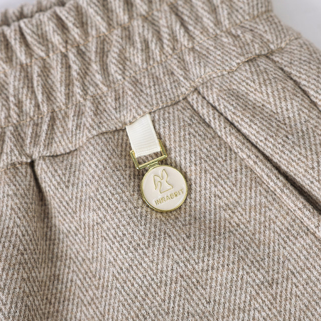 Mom Autumn and Winter Straight Pants 2024 New Middle-aged and Old Women Elastic Waist Casual Pants Loose Stretch Wide Leg Pants