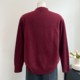 Western-style mom autumn and winter half-turtle collar knitted tops middle-aged women's bottoming shirts middle-aged and elderly fashion sweaters