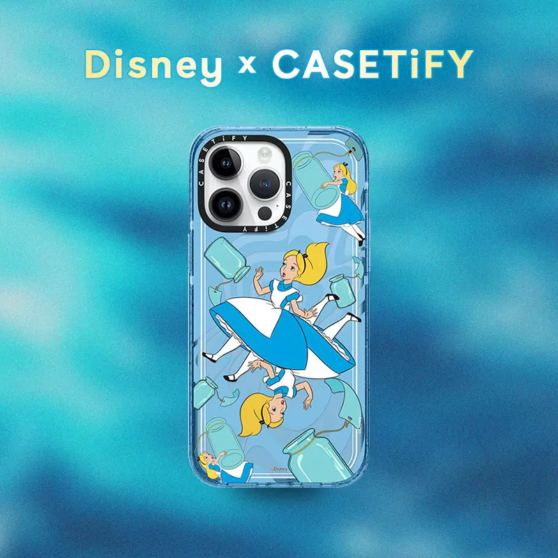 Disney x CASETiFY联名 爱丽丝扑克牌 适用于iPhone14/13/Plus/Pro/Max防摔手机壳-Taobao