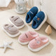 Children's cotton slippers indoor home plush autumn and winter wool slippers winter cotton shoes boys girls baby slippers children