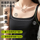 Cat man brings breast pad latex suspender vest for women 2025 new summer gathered silk to make them look slim inside and outside top