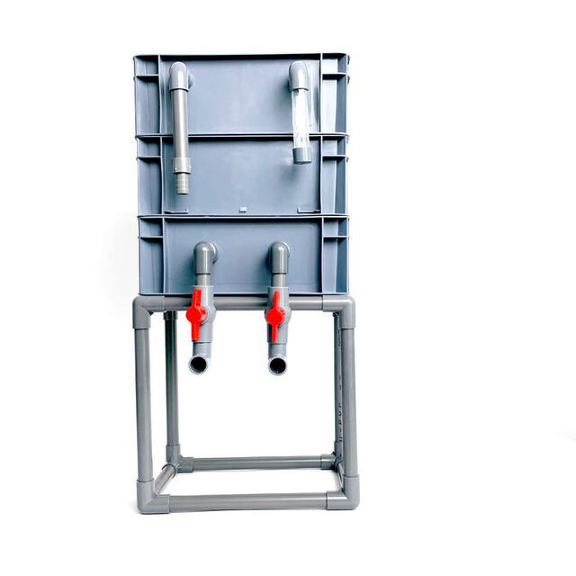 DIY support frame base turnover box fish tank turtle tank fish pond filter bracket custom height upper filter box