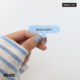 bluecorn blue corn original color cured cloth patch ultra-thin anti-lost universal mobile phone lanyard anti-lost piece