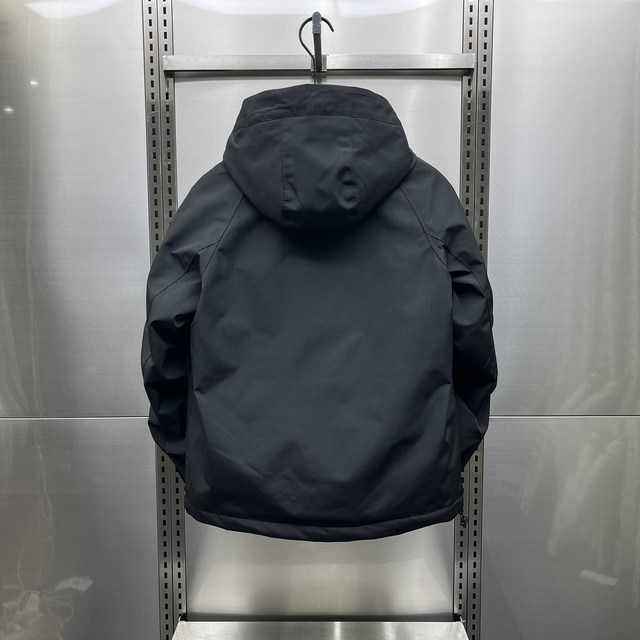 Cotton Clothing Men's Autumn and Winter Workwear Two Cotton Hooded Jacket 2025 Spring and Autumn Jacket Trendy Brand Casual Loose Surgery Cotton Clothing
