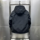 Cotton Clothing Men's Autumn and Winter Workwear Two Cotton Hooded Jacket 2025 Spring and Autumn Jacket Trendy Brand Casual Loose Surgery Cotton Clothing

