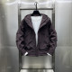 Cotton Clothing Men's Autumn and Winter Workwear Two Cotton Hooded Jacket 2025 Spring and Autumn Jacket Trendy Brand Casual Loose Surgery Cotton Clothing
