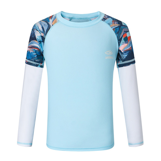 Axesea Children's Swimsing Swimsuit Male Children's Children Long Pants Sades Sades Sweet Sweet Surfing Swiping Swimsuit