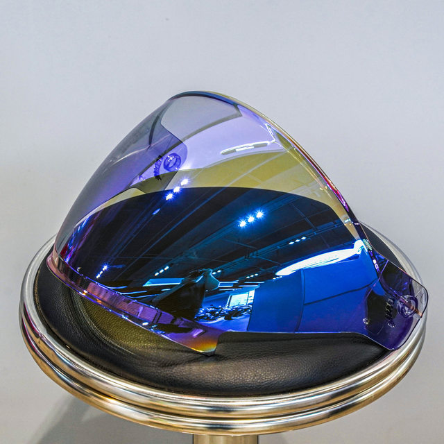 GSB263 helmet lens original genuine accessories electroplated sunscreen aurora color high definition high transmittance helmet goggles