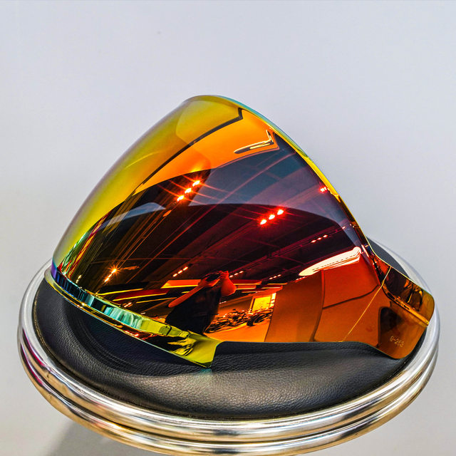 GSB263 helmet lens original genuine accessories electroplated sunscreen aurora color high definition high transmittance helmet goggles