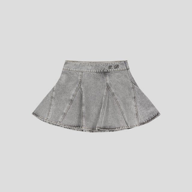 GOODBAI G.B LOGO Embroidery Stitching A version of the horn half skirt
