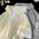 Men's T-shirt regular new classic top printed summer short-sleeved mid-high neck design hooded T-shirt