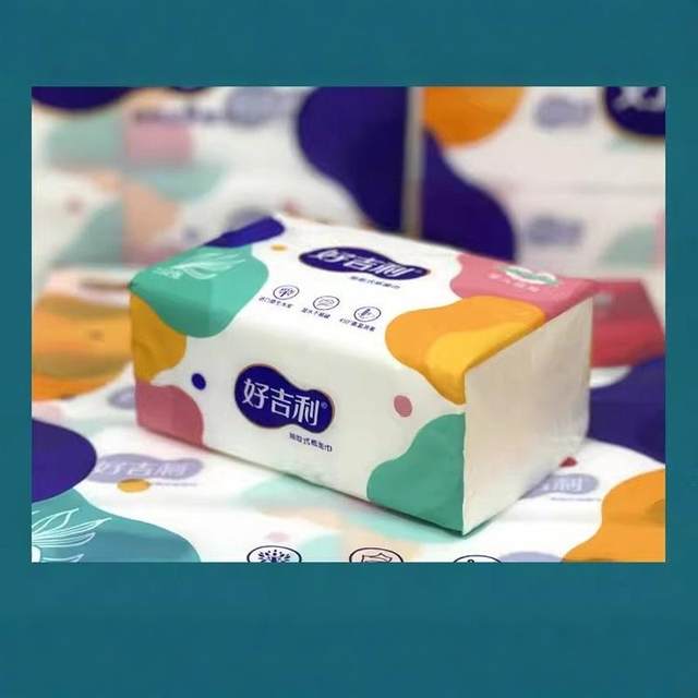 Haogeli 72 packs of paper pumping large size mother and baby special household affordable toilet paper towels for baby tissues
