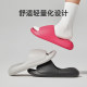 Sub-beam air cushion slippers non-slip thick sole silent indoor home sandals touching shit outside wear household slippers for women in summer