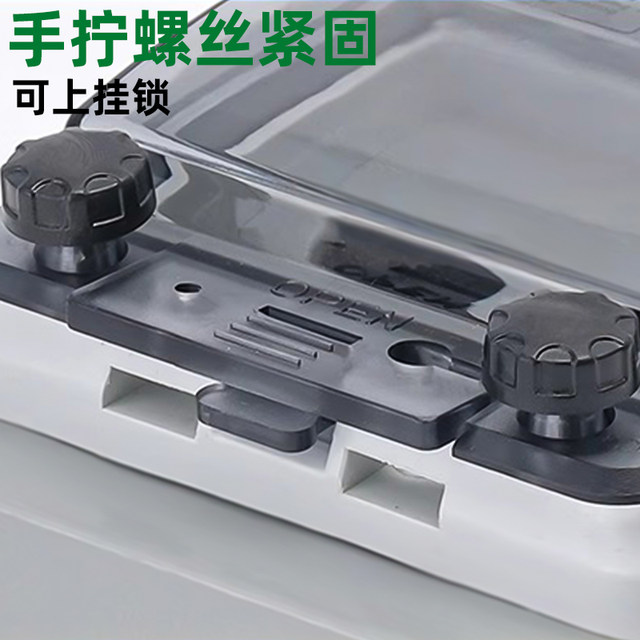 Outdoor waterproof casting aluminum button switch control box 123456 ...