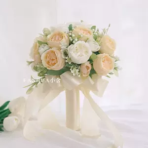 新娘手捧花仿真花韩式 新人首单立减十元 22年8月 淘宝海外 新娘手捧花仿真花韩式 新人首单立减十元 22年8月 淘宝海外