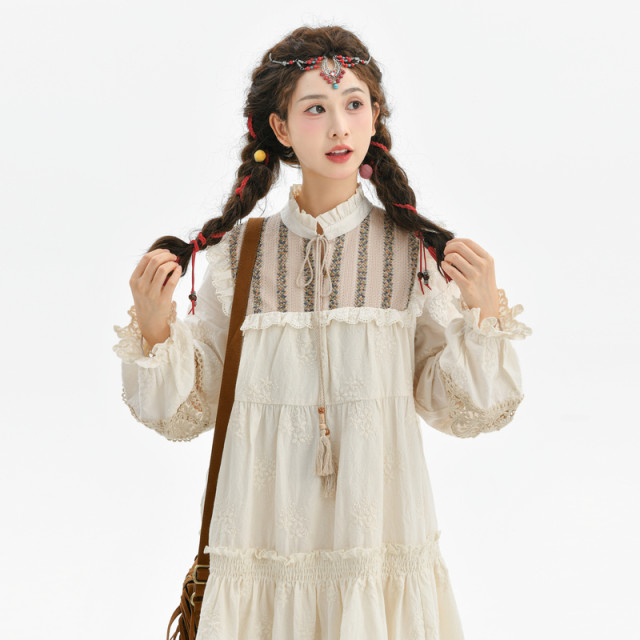 
The original Western Regional ethnic vest dress for women in the Autumn new women's clothing
