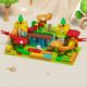 Children's large particle building block table puzzle puzzle assembly multifunctional gaming table puzzle 3 to 6 years old 2025 new model