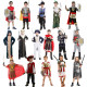 Halloween Children's Men's and Women's Performance Clothing Prince King Arab Warrior Knight Warrior Cos Performance Clothing
