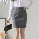 Summer dark gray professional skirt suit skirt women's formal skirt work skirt one-step short skirt hip skirt work skirt