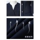 Professional dress high-end women's clothing, three-quarter sleeves, collarless fashion temperament, OL commuting work clothes for women in spring and autumn new style
