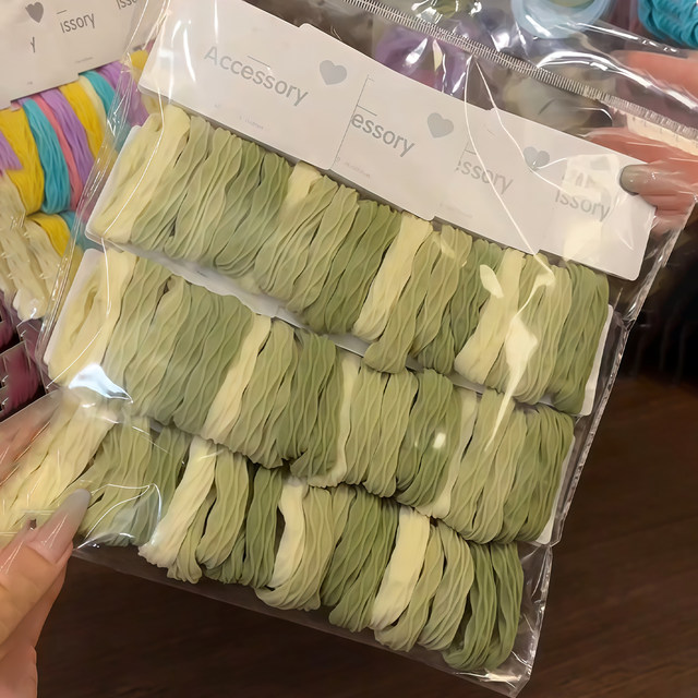 Boxed ultra-soft, highly elastic and durable high ponytail hair tie for adults, hair tie, hair tie, rubber band for women