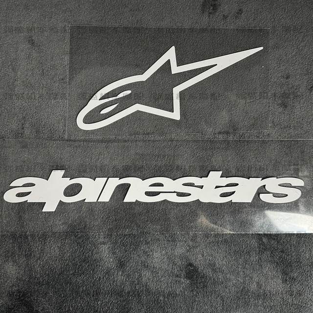 Motorcycle sticker modified body A Star AIpinestars decal decorative helmet print electric car waterproof sticker