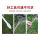 Special small rake for stainless steel bonsai, flower pot loose soil artifact, flower gardening tool, small scratch rake, three-claw rake