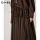 D63 skirt in autumn irregular splicing and pleated fashionable temperament slim gauze skirt fluffy skirt new style