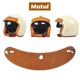 MOTUL three-button leather hat brim decoration MT901 retro helmet matching model