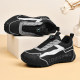LOUISPRO brand 2025 new summer men's versatile casual sports heightened button soft sole dad shoes