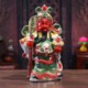High -end ceramics Guan Erye statue Wucai Shen Guan Gong Gong Shen Gong Gong Guan Guan Yu red face Wuguan Gong
