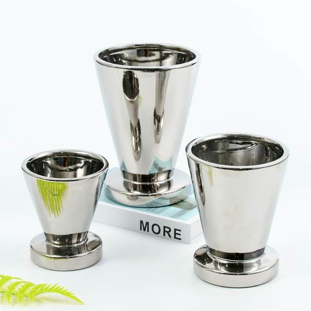 Green plant succulent ceramic flower tray container Nordic simple ins style home gardening flower arrangement potted ornaments