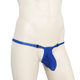 Transparent sexy underwear for men, mesh breathable, men's silky and removable low waist sexy large bag T-trousers