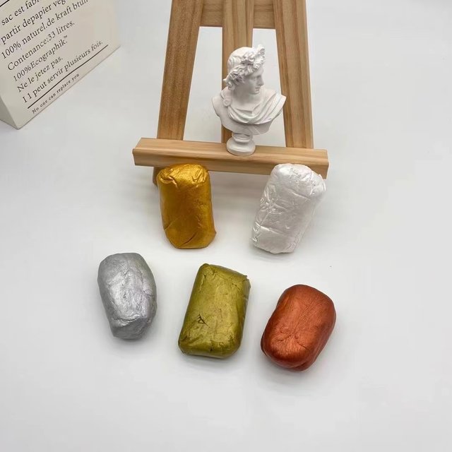 
Creation is regarded as high-grade metal soil 50g high-quality pearlescent soil gold silver bronze pearlescent color pearl white