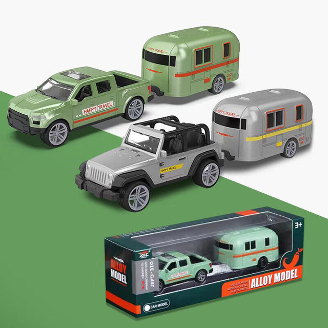 1210-1F alloy wagon simulation car model children's toy car boy alloy car model trailer