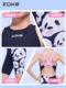 Zhouke Children's Professional Training Five-point Swimming Swimsuit Zoke New Girls Racing One-piece Flat Swimsuit