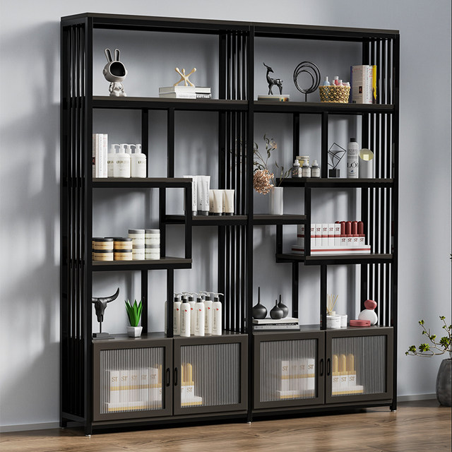 Shelf product display rack light luxury multi-layer storage rack sample ...