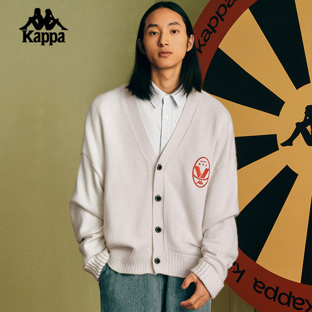 
Kappa Kapa Men's and Women's Clothing 2024 Summer New Knitted Sweater Knitted Sweater Cardigan Jacket K0EW2LK39