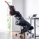 Japan SANWA posture corrective chair ergonomic chair office writing home student chair office air rod lifting backrest kneeling chair