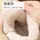 Cotton slippers for women winter 2025 new indoor home non-slip soft bottom thickened thermal bag and cotton slippers for outer wear