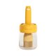 Silicone oil brush food -grade bottle household high temperature resistant glass kitchen artifact baking grill brush covered all -in -one oil bottle
