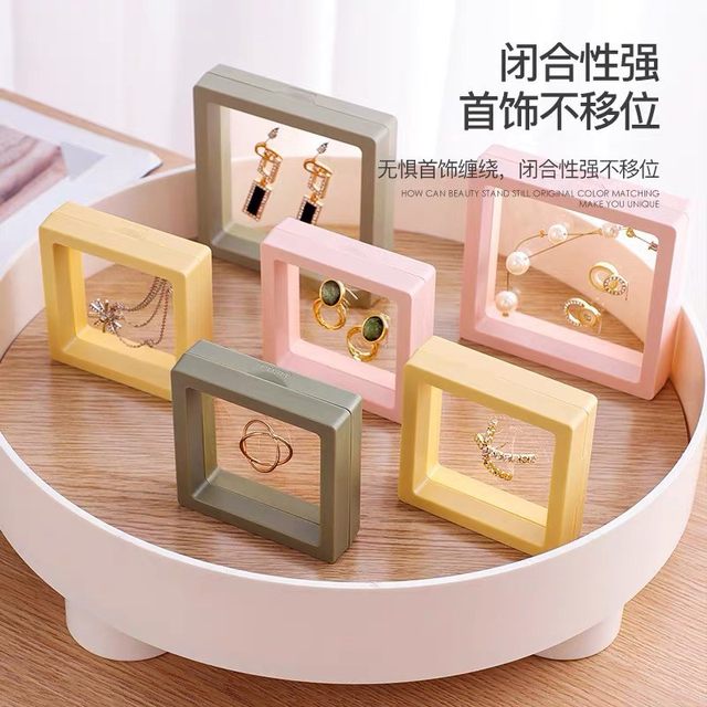 PE film storage box anti -oxide film suspended box bracelet necklace jewelry box jewelry box jewelry display box