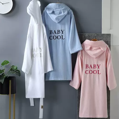 Японский детский банный халат, плащ, хлопковое банное полотенце подходит для мужчин и женщин для плавания, хорошо впитывает воду, подходит для подростков