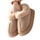 
2025 New Retro Versatile Snow Boots for Female Students Winter Fashion Outerwear Plus Velvet Northeastern Warm Commuting Cotton Boots