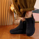 
Winter velvet thickened snow boots women's shoes 2024 new short-tube platform sole Northeast cold-proof waterproof anti-slip warm