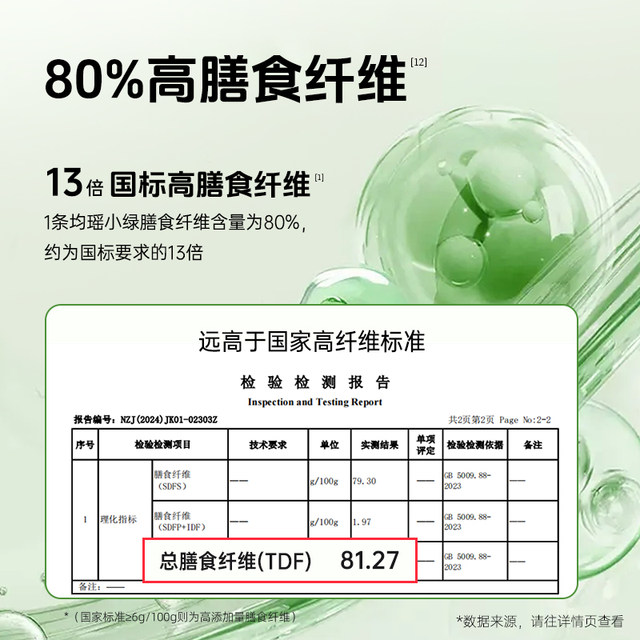 Juneyao Healthy Dietary Fiber Supplement 6g*14 sticks + 2 nourishing probiotics